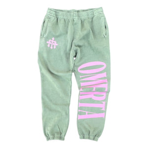 GREEN OVERSIZED SWEATS